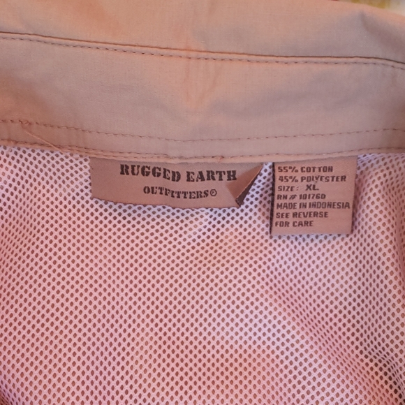 Men's Rugged Earth button down shirt XL - Picture 3 of 6